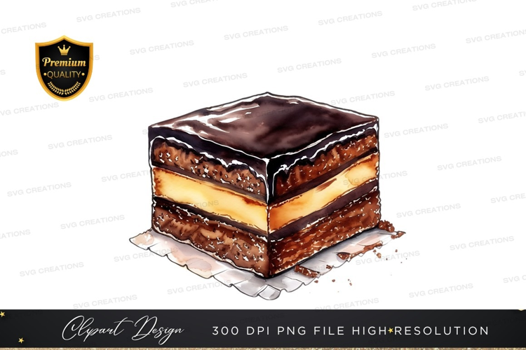 Delicious chocolate layer cake
