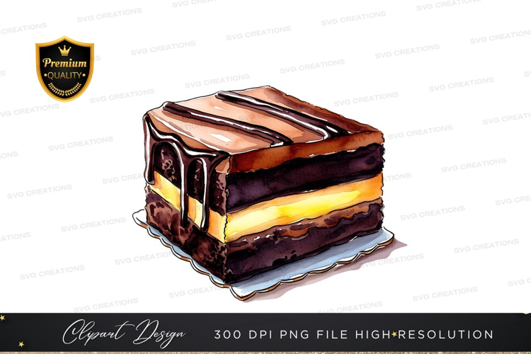 Delicious chocolate layer cake