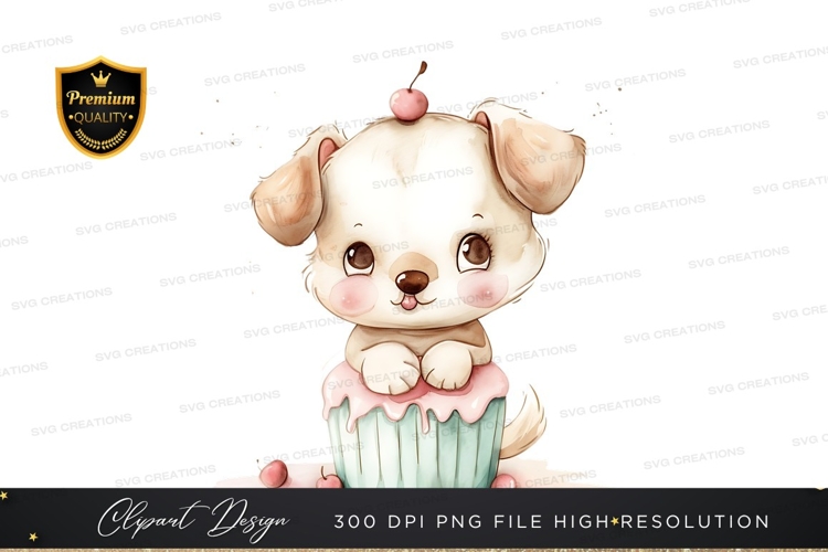 Puppy Illustration Image 11