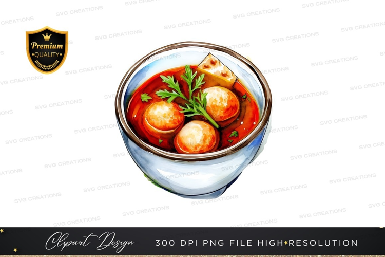 Spicy dumpling soup