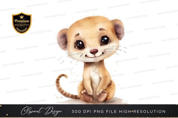 Cute Lion Clipart Image 14
