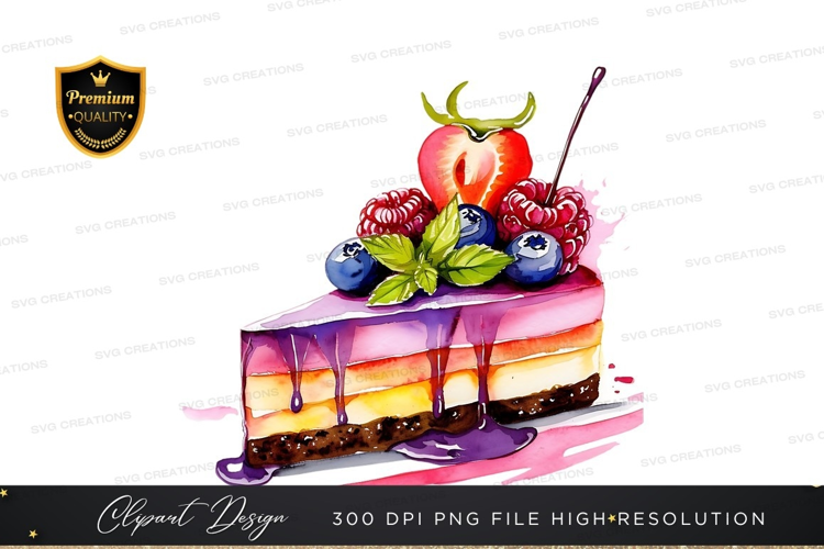 Delicious cheesecake with berries