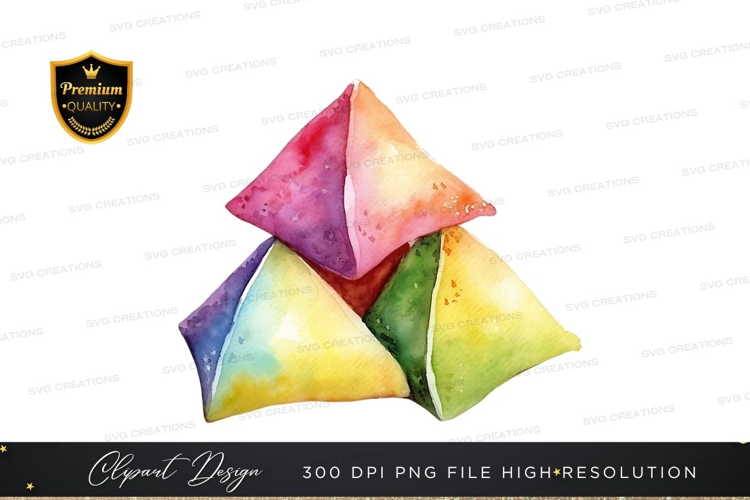 Colorful fortune cookies