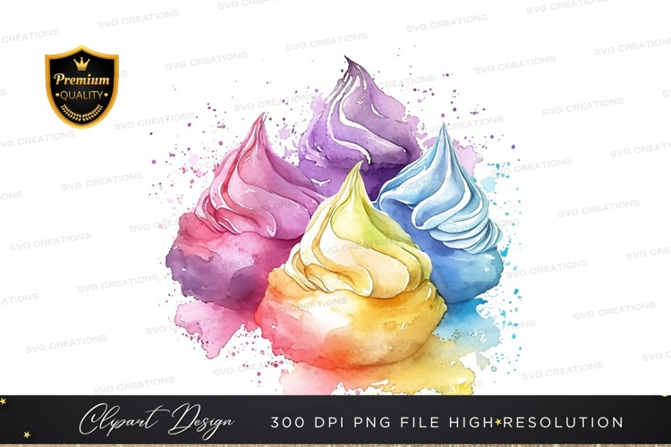 Whipped Cream Clipart Image 3