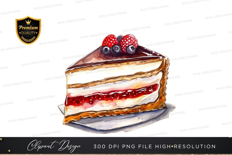 Delicious layered cake