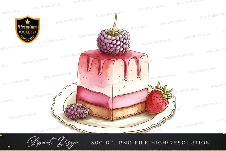 Cheesecake Clipart Image 3