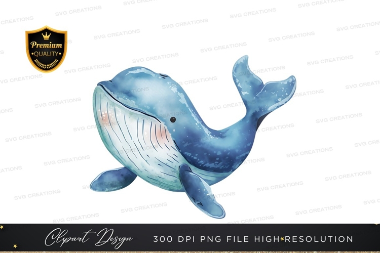Whale Clipart Image 12