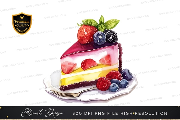 Slice Of Cake Clipart Image 9