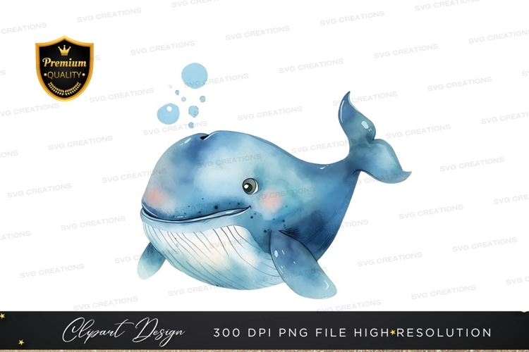 Whale Clipart Image 10