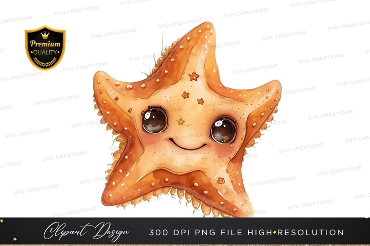 Starfish Illustration Image 6