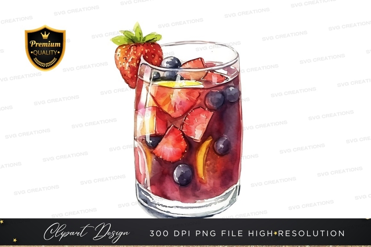 Refreshing fruit punch