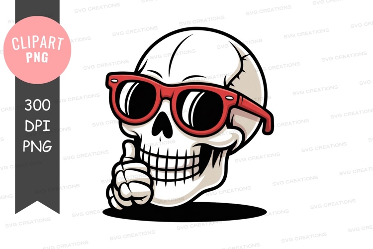 Cool skull clipart png