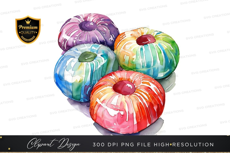 Colorful tie-dye pumpkins