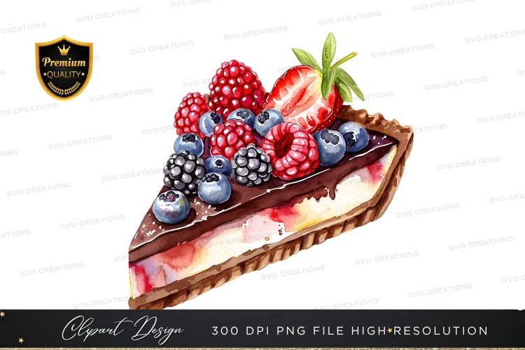 Delicious fruit tart