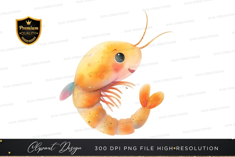 Cartoon Shrimp