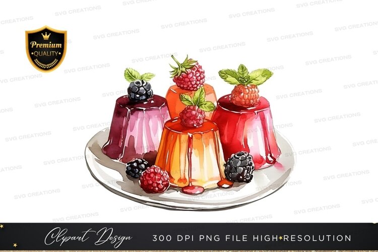 Delicious fruit jellies example image 1