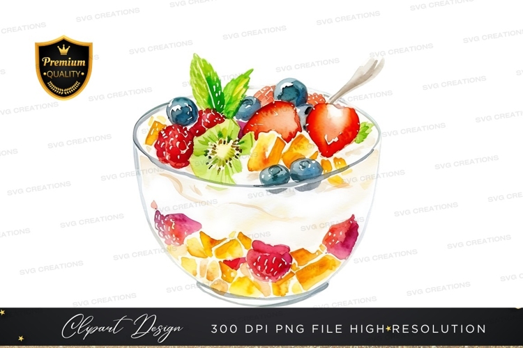 Vibrant fruit salad
