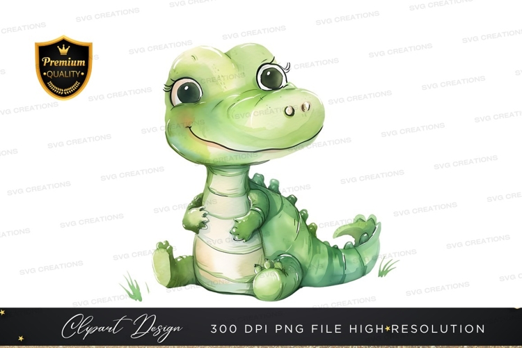Alligator Clipart Image 15