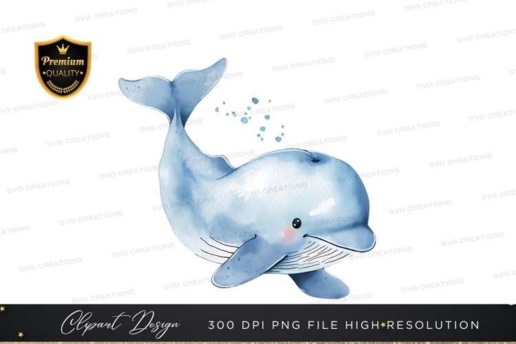 Whale Clipart Image 9