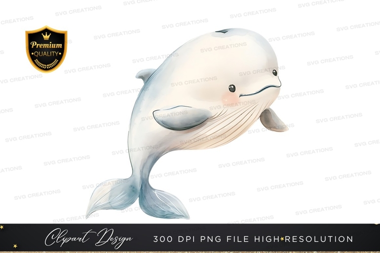 Whale Clipart Image 2