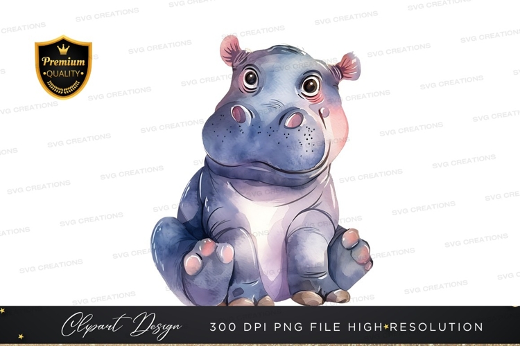 Hippo PNG Image 3