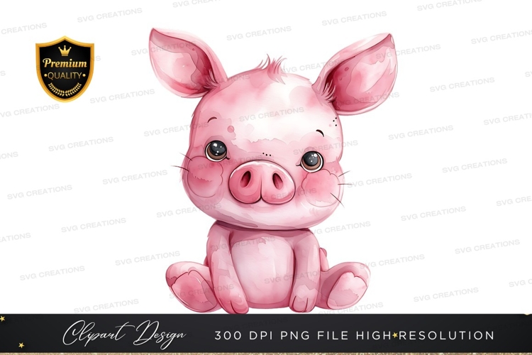 Pig Clipart Image 14