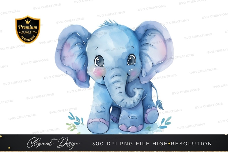 Elephant Clipart Image 3