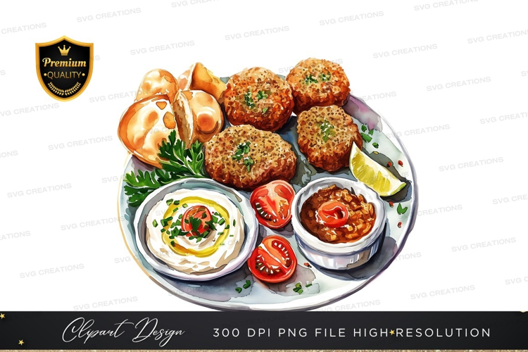 Delicious meatball platter with dipping sauces