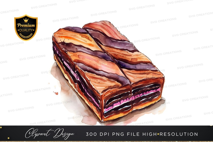 Delicious chocolate layer cake