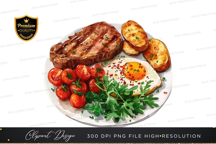 Platter Clipart Image 24