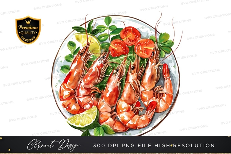 Shrimp Illustration Image 11