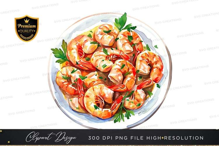 Delicious shrimp dish