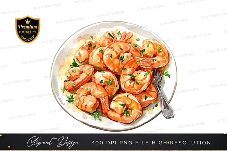 Delicious shrimp dish