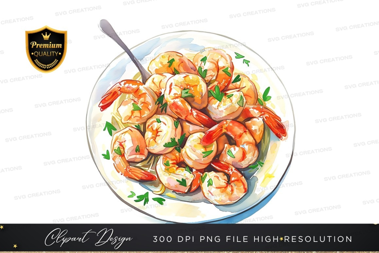 Delicious shrimp dish