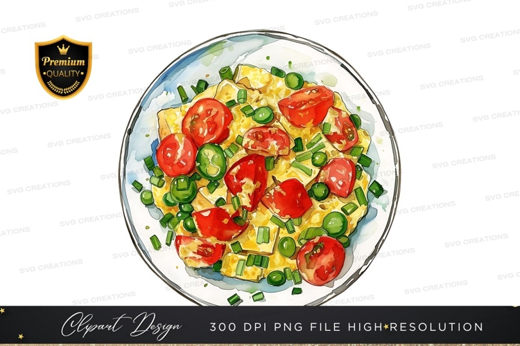 Salad Clipart Image 8