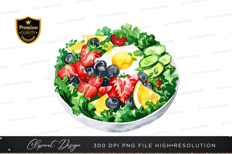 Vibrant fruit salad