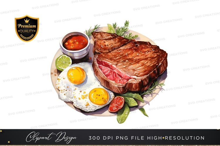 Gourmet steak dish