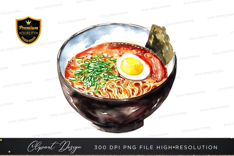 Spicy ramen noodle soup