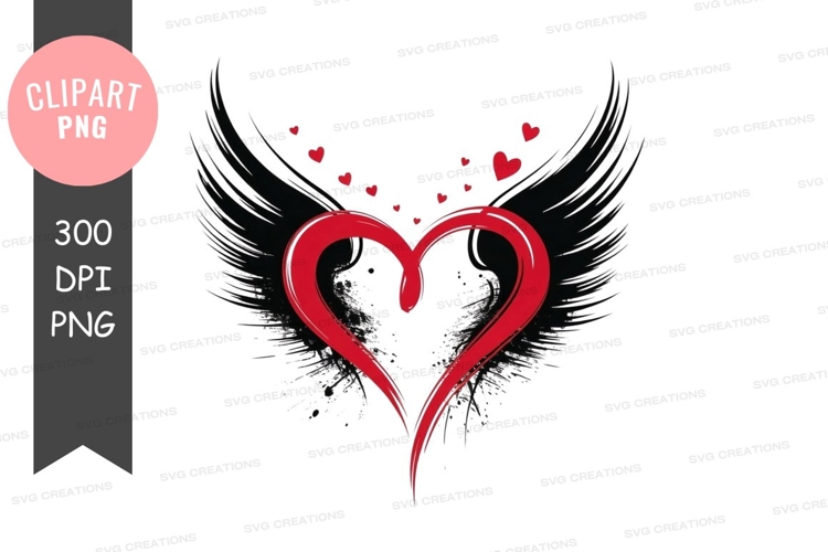 Black Heart Png Image 8
