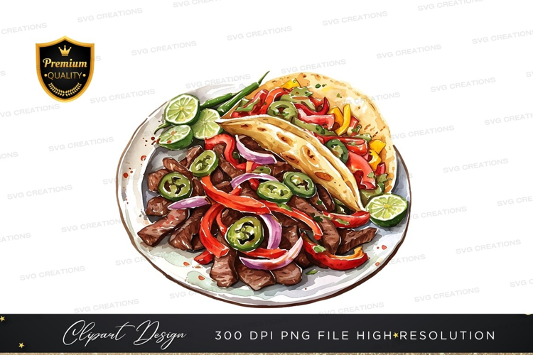 Delicious beef fajitas
