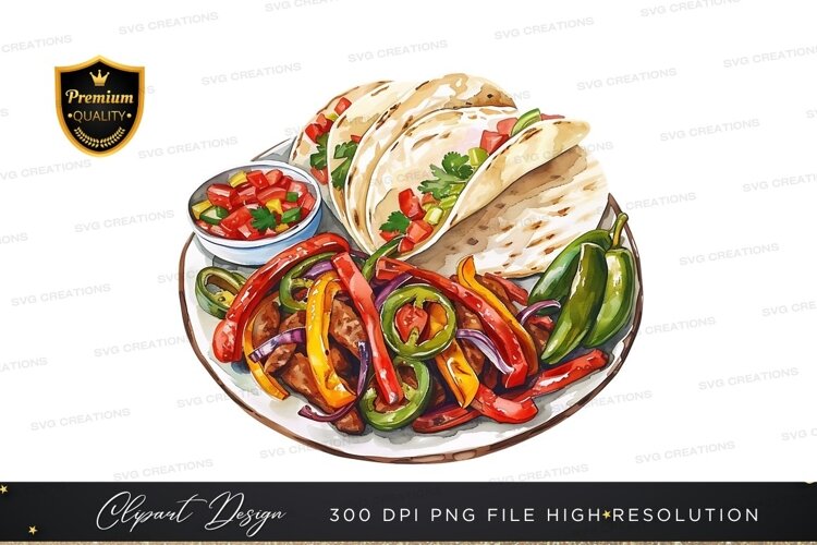 Delicious fajita platter example image 1