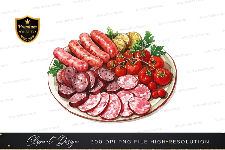 Platter Clipart Image 21