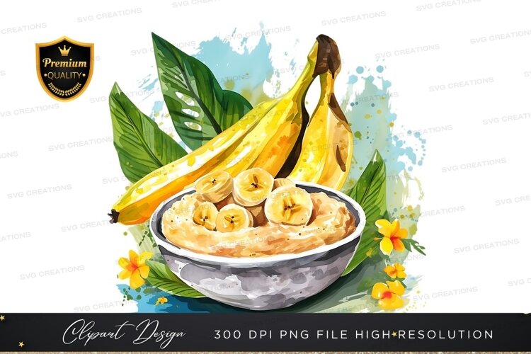 Banana cream dessert example image 1