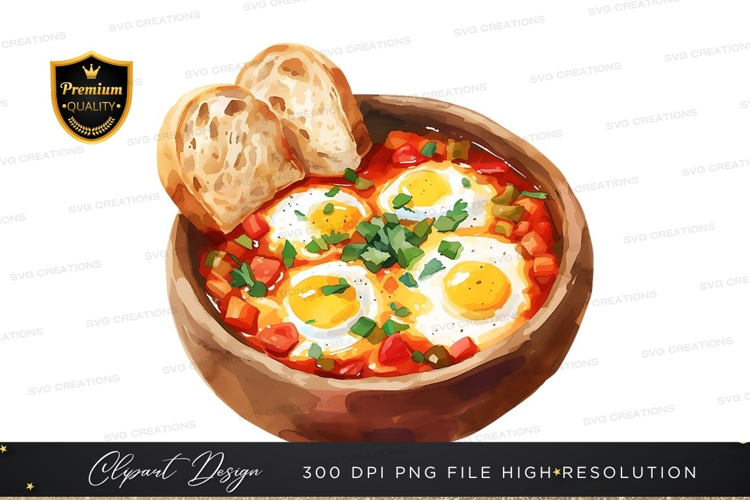 Shakshuka with toast