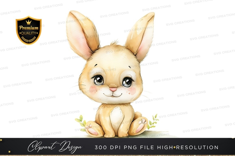 Bunny Clipart Image 15