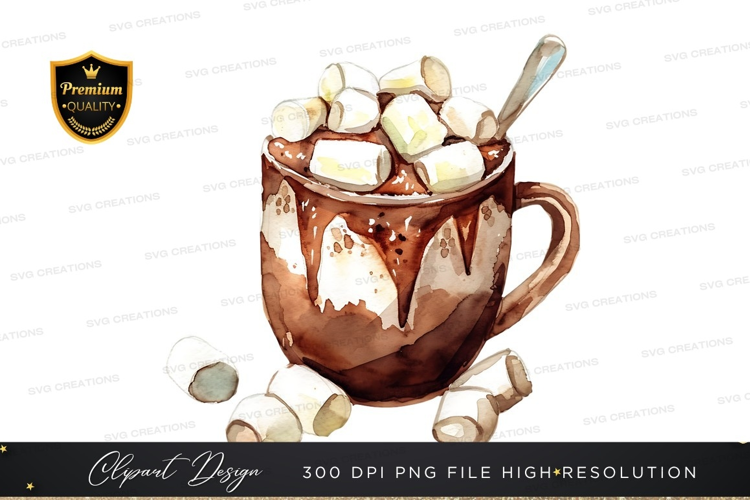 Hot chocolate with marshmallows