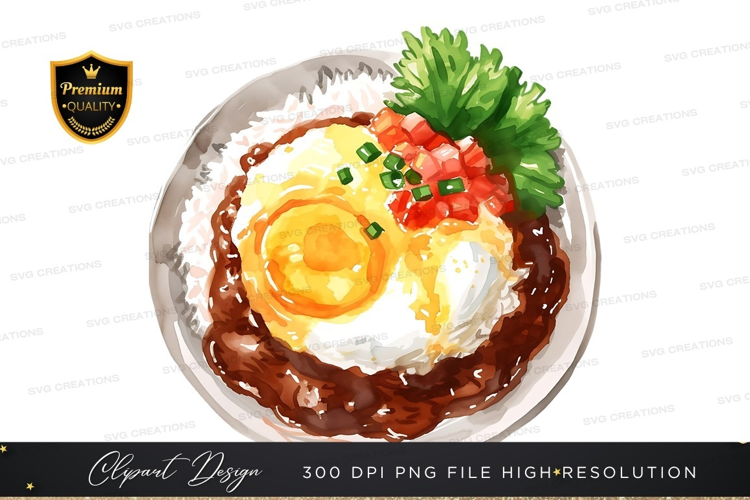 Japanese curry with rice