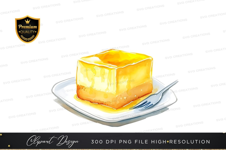 Delicious caramel dessert