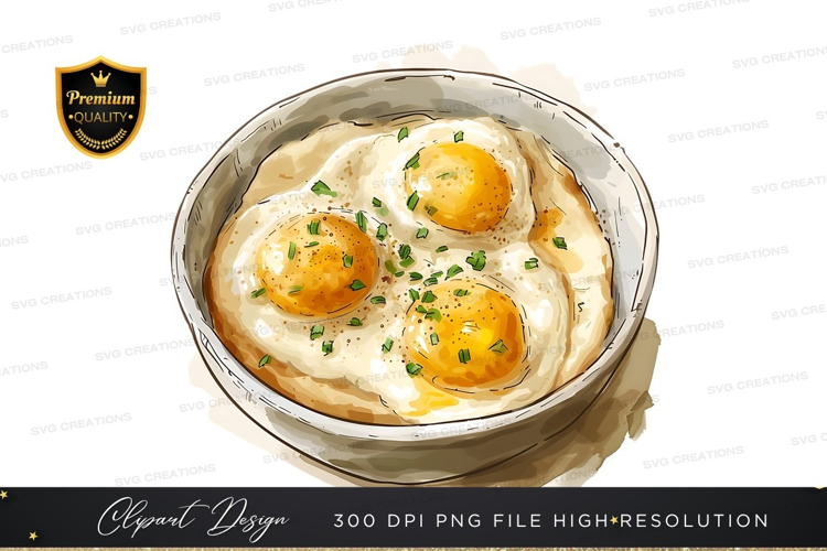 Delicious breakfast dish
