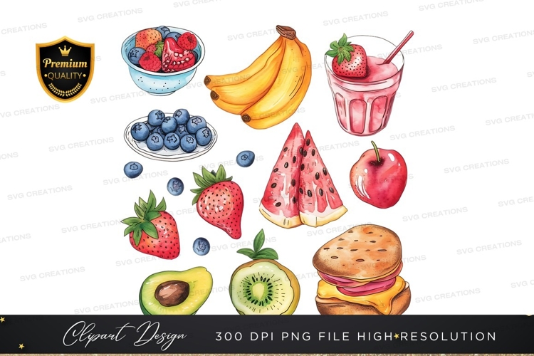 Healthy food clipart png